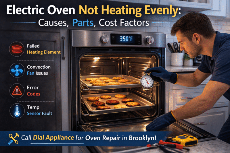 Electric Oven Not Heating Evenly Causes, Parts, Cost Factors