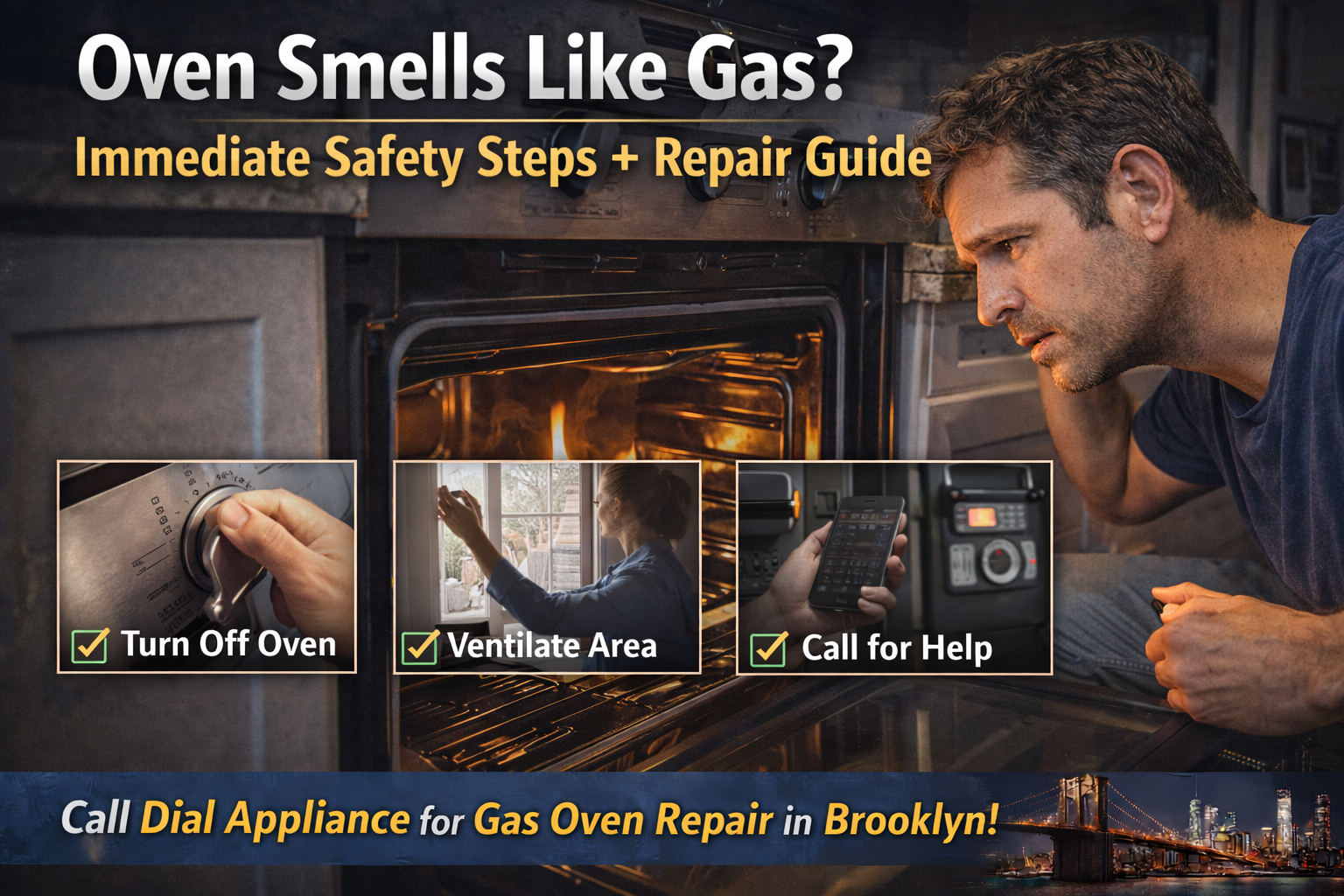 Oven Smells Like Gas Immediate Safety Steps + Repair Guide