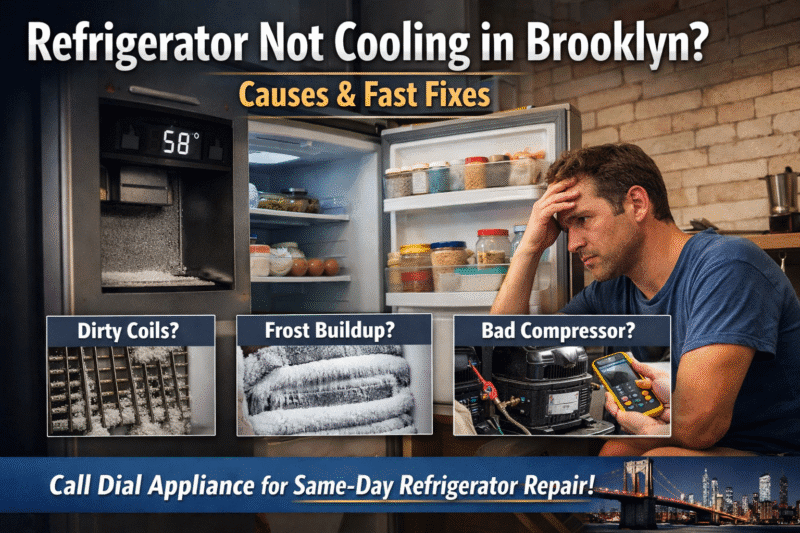 Refrigerator Not Cooling in Brooklyn Causes + Fast Fixes