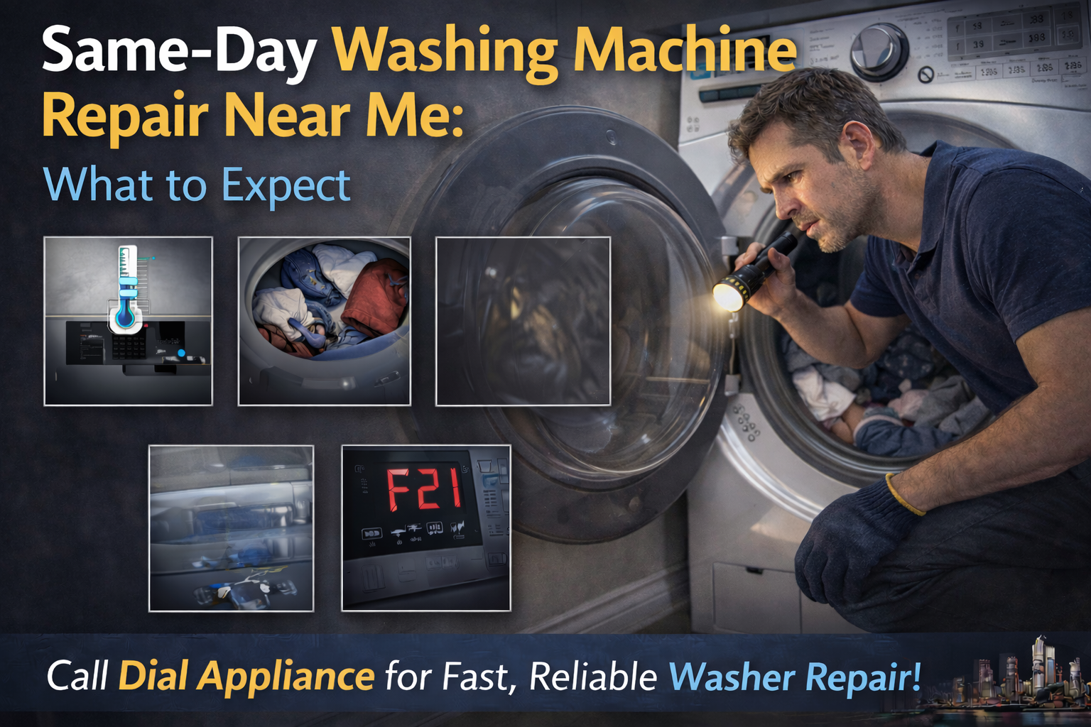 Same-Day Washing Machine Repair Near Me What to Expect