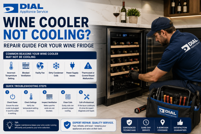 Wine Cooler Not Cooling
